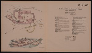 H.B. Smith Machine Companys Werken, Smithville, Burlington, New Jersey, Hexamer Algemene Survey, 1881