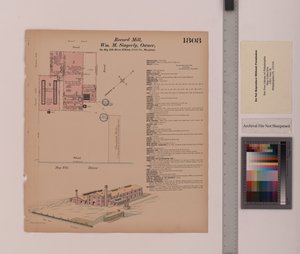 Record Mill, Elkton, Maryland, Hexamer Algemene Onderzoeken, 1884