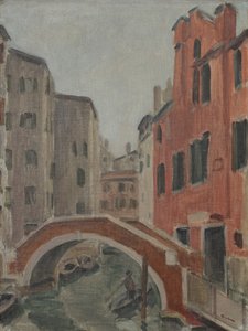 Kanaal in Venetië, c.1930