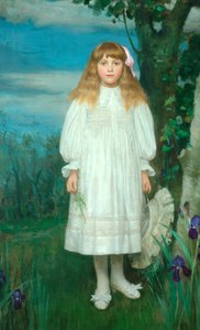 Miss Catherine Howard, c.1904 door Ernest Leopold Sichel