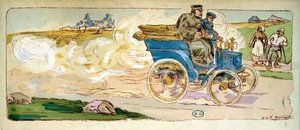 Parijs-Bordeaux: Mr. Levassor op een 4 CV Panhard & Levassor
