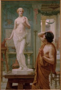 Pygmalion en Galatea door Ernest Normand