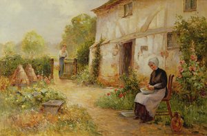 Aardappelen Schillen door Ernest Walbourn