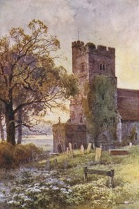 Krijt Kerk door Ernest William Haslehust