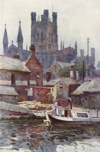 Chester Cathedral vanaf het Kanaal