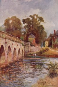 Clopton Bridge, Stratford-on-Avon door Ernest William Haslehust