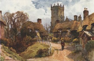 Godshill door Ernest William Haslehust