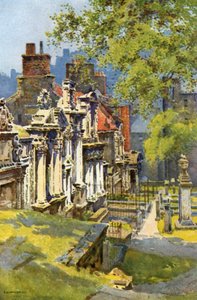 Greyfriars Churchyard door Ernest William Haslehust