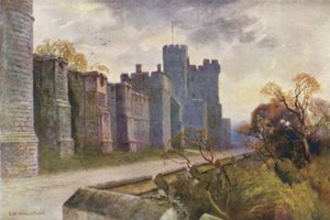 Noordterras en Winchester Toren door Ernest William Haslehust