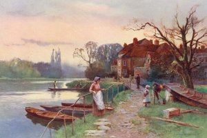 Rivier de Theems: Bij Staines