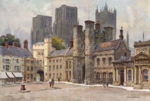 De Markt, Wells door Ernest William Haslehust