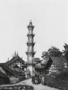 Kiungchou, Szechuan, Dorp