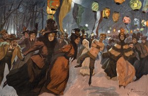 IJscarnaval door Ernst Heilemann