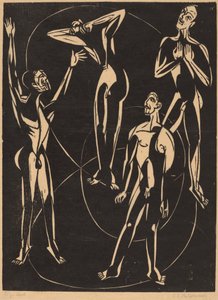 Gevoelens, 1937 door Ernst Ludwig Kirchner