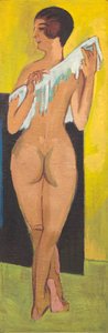 Naaktfiguur [achterzijde], 1907