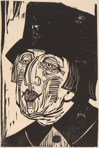 Annette Kolb door Ernst Ludwig Kirchner