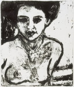 Kind van een artiest door Ernst Ludwig Kirchner