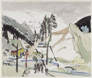  door Ernst Ludwig Kirchner