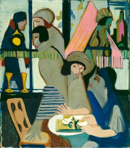 Café door Ernst Ludwig Kirchner