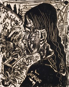 Dorli door Ernst Ludwig Kirchner