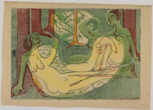  door Ernst Ludwig Kirchner