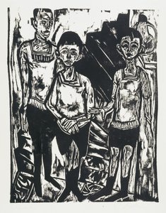  door Ernst Ludwig Kirchner