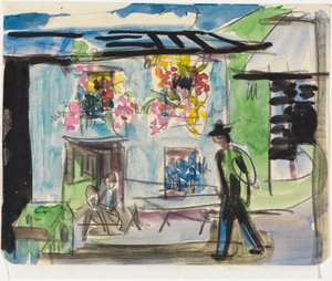  door Ernst Ludwig Kirchner