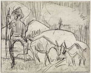  door Ernst Ludwig Kirchner