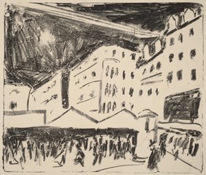 door Ernst Ludwig Kirchner