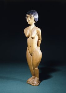 Staande meisjes door Ernst Ludwig Kirchner