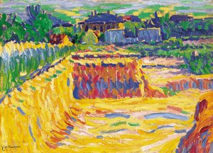 De Leemkuil, ca. 1906 door Ernst Ludwig Kirchner