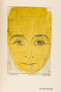 Umbra Vitae (portret van Georg Heym)