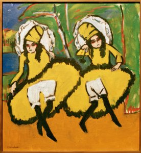 Twee danseressen
