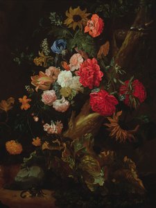 Stilleven met Bloemen door Ernst Stuven