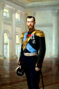 Portret van keizer Nicolaas II, 1900