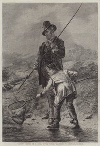 Gevangen! (gravure)