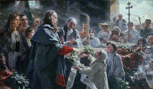 Giuseppe Garibaldi: "Naar Anita tien jaar later".