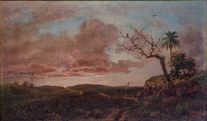 Het Kruis op de Weg door Esteban Chartrand