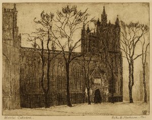 Kathedraal van Bristol door Esther Blaikie MacKinnon