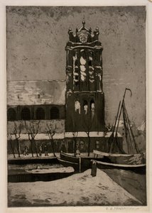 Sneeuw in Nederland door Esther Blaikie MacKinnon