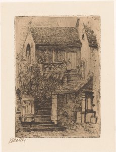 Rothenburg door Etha Fles (signed by artist)