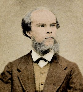 Portret van Paul Verlaine (1844-1896) naar Carjat 1870