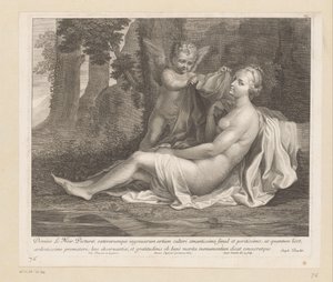 Venus en Amor door Etienne Baudet