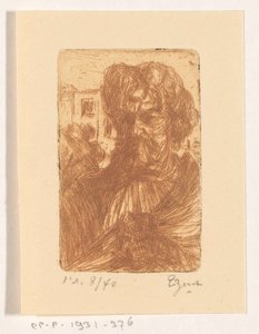 Judas (Oberammergau) door Etienne Bosch (signed by artist)