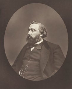 Gambetta, c. 1876 door Etienne Carjat