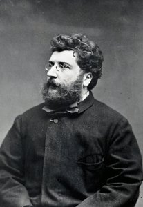 Portret van de Franse componist en pianist Georges Bizet (Parijs)