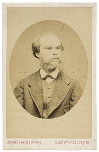 Portret van de dichter Paul Verlaine 1844-1896, ca. 1870 door Etienne Carjat