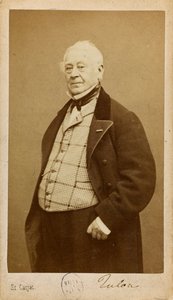 Portret van de componist en fluitist Jean-Louis Tulou