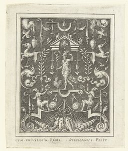 Mercurius (latere versie) door Etienne Delaune