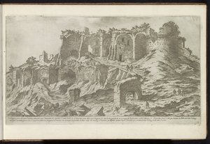 Palatijn te Rome door Etienne Duperac